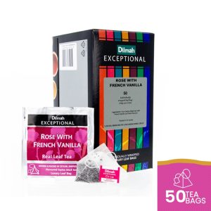 Dilmah Exceptional Rose With French Vanilla 50s