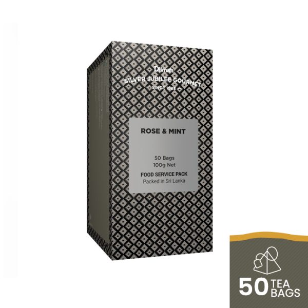 Dilmah Silver Jubilee - Rose & Mint 50s